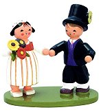 Bridal Couple<br> KWO Miniature Figures